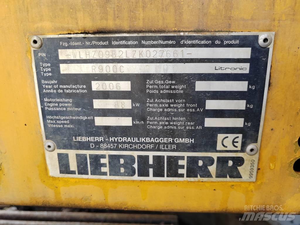 Liebherr R 900 C Bageri guseničari
