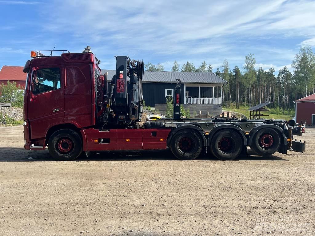 Volvo FH540 8x4 Rol kiper kamioni sa kukom za podizanje tereta