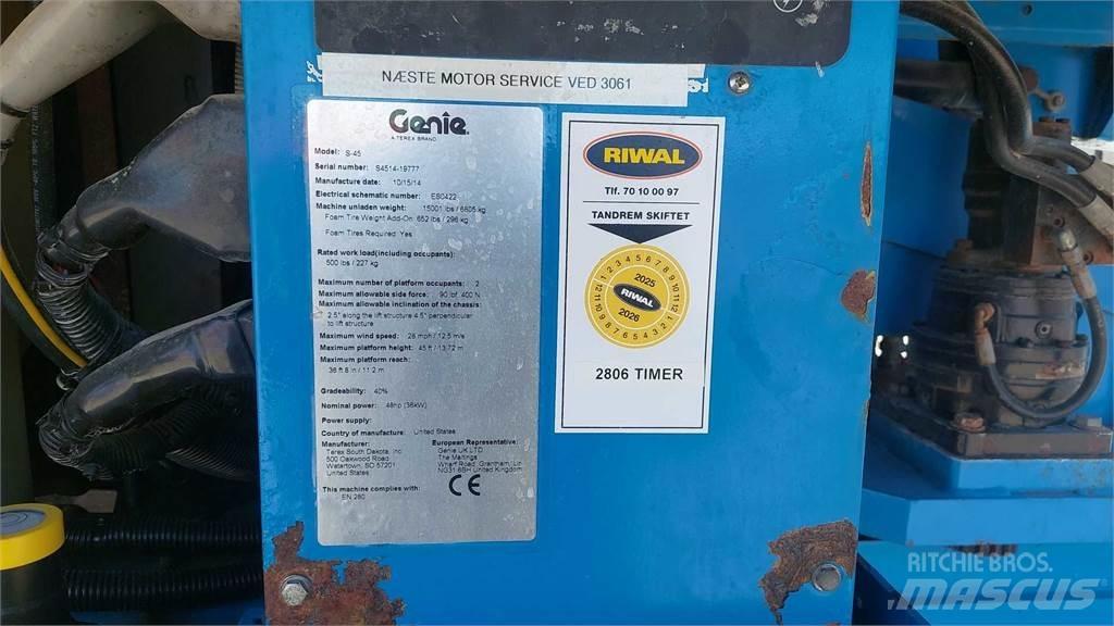 Genie S45 Teleskopske podizne platforme