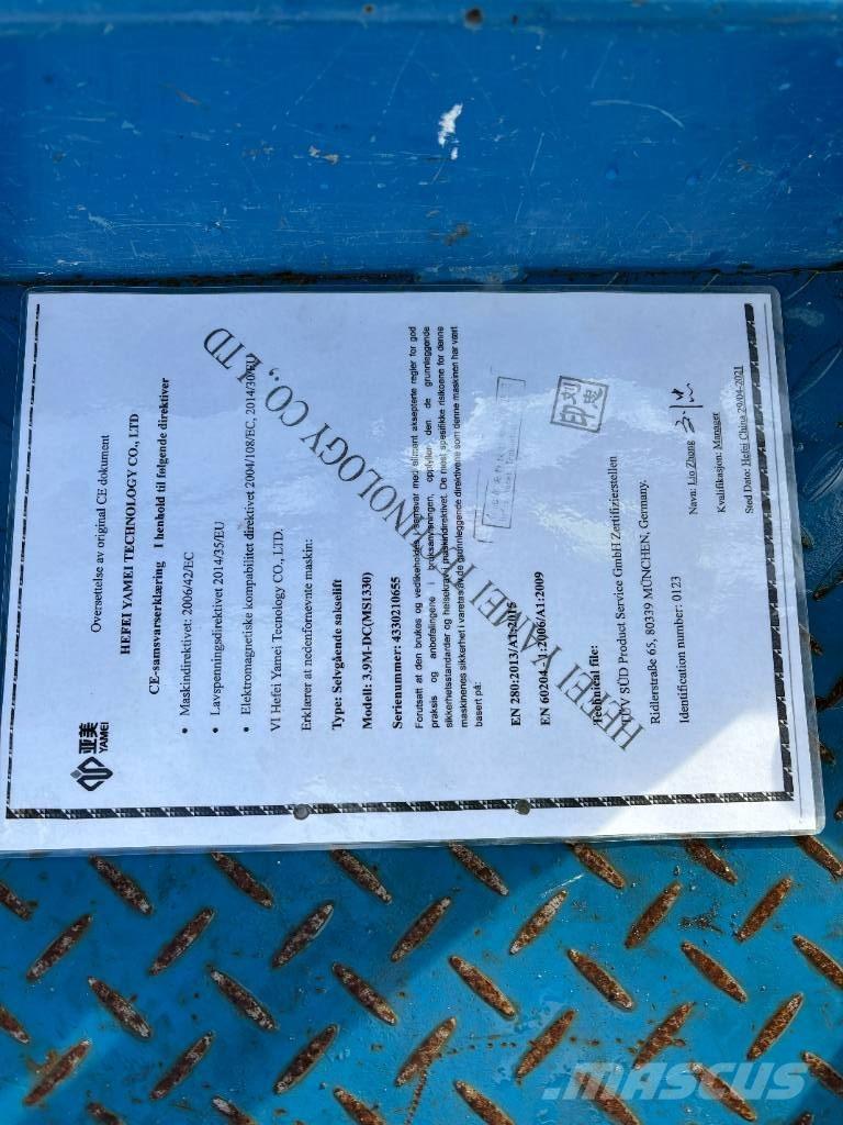 Yamei MS1330 Makazaste platforme