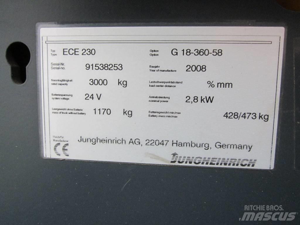 Jungheinrich ECE230 Električni viljuškari