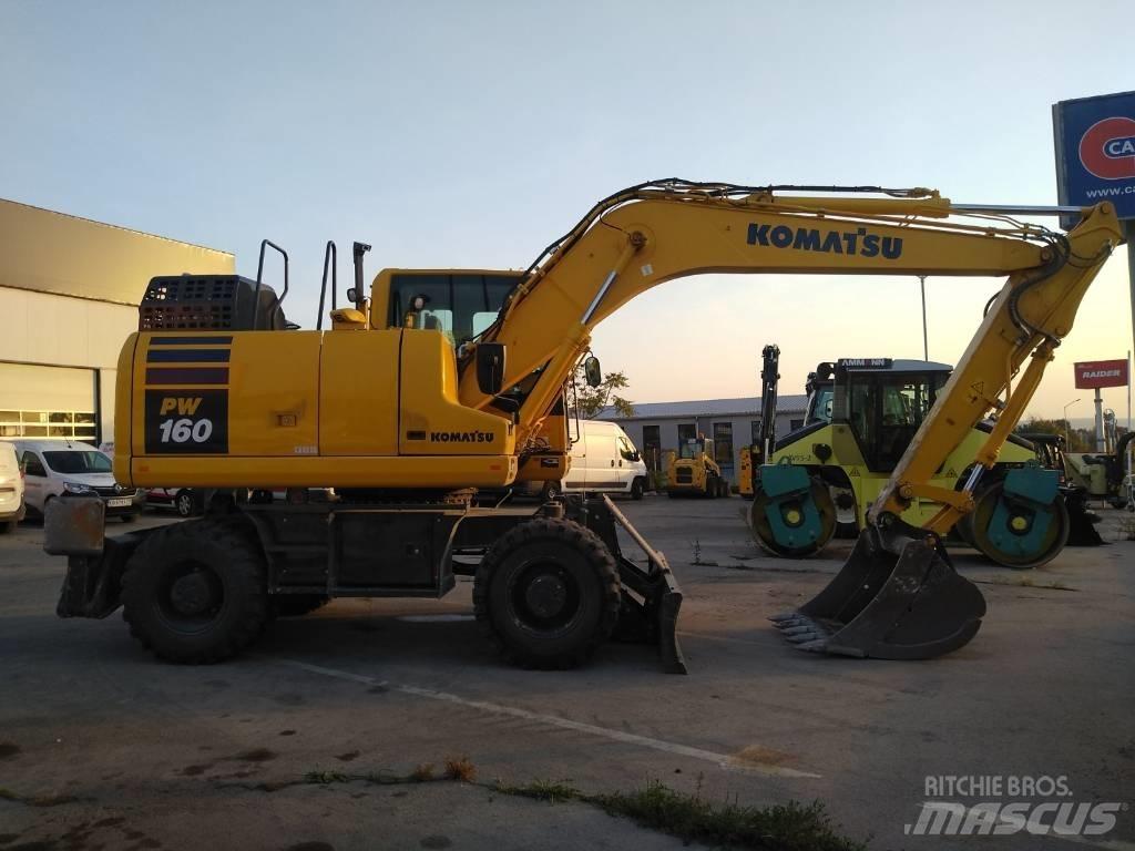 Komatsu pw160-11 Bageri točkaši