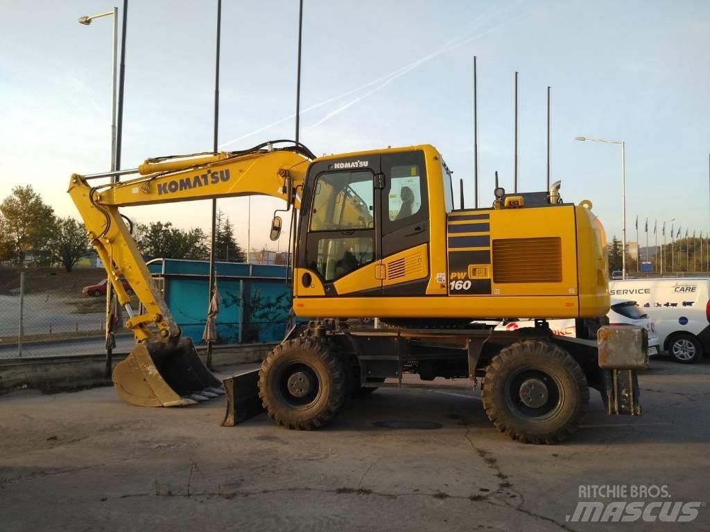 Komatsu pw160-11 Bageri točkaši