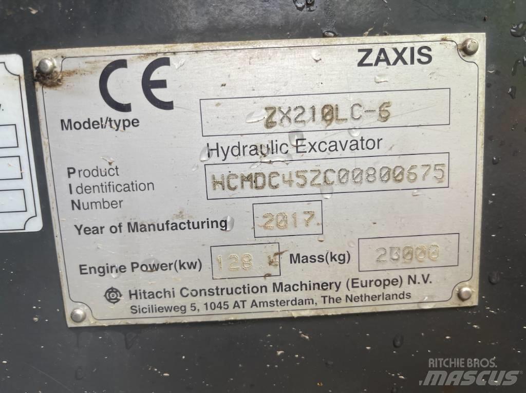 Hitachi ZX 210 LC-6 Bageri guseničari
