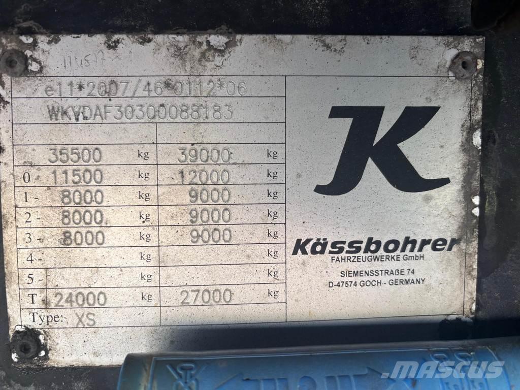 Kässbohrer Maxima Poluprikolice sa ciradom