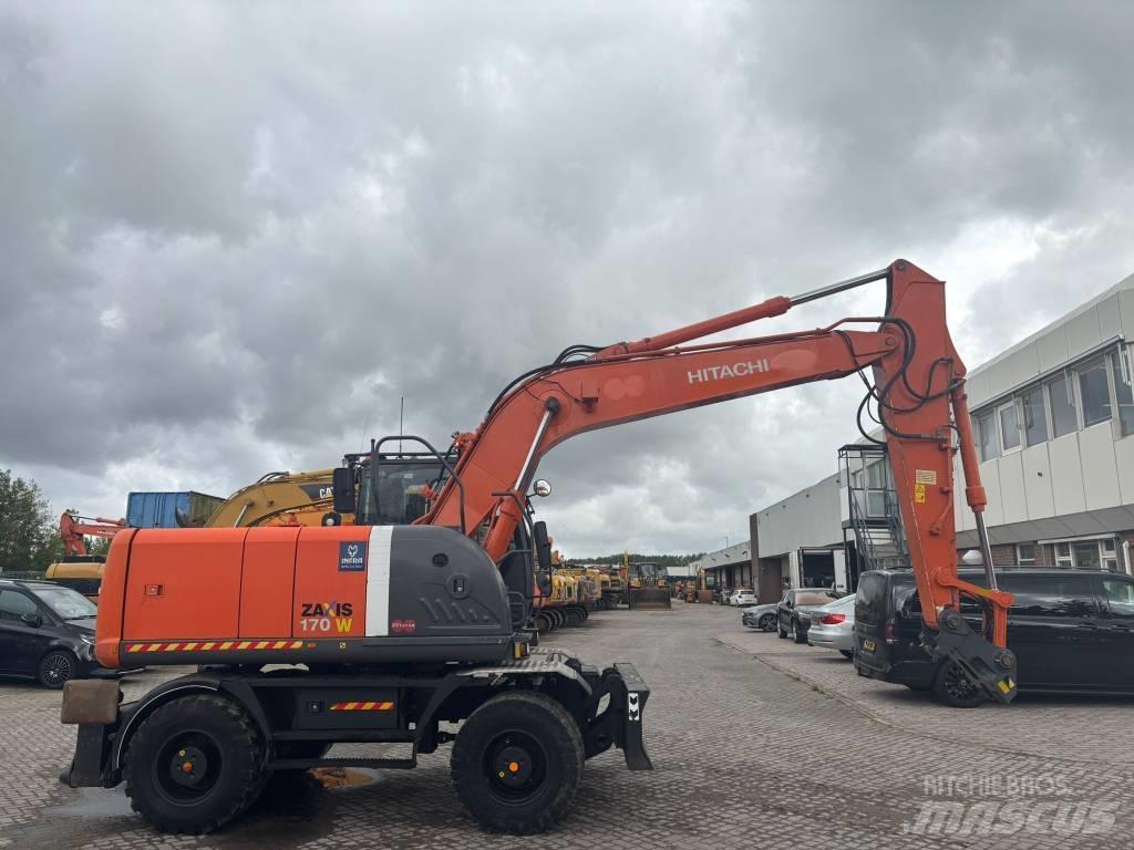Hitachi ZX 170 W-3 Bageri točkaši