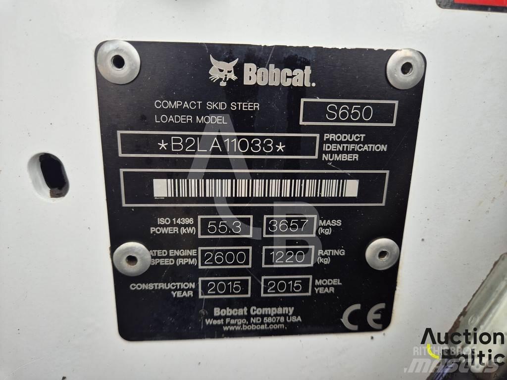 Bobcat S 650 Skid steer mini utovarivači