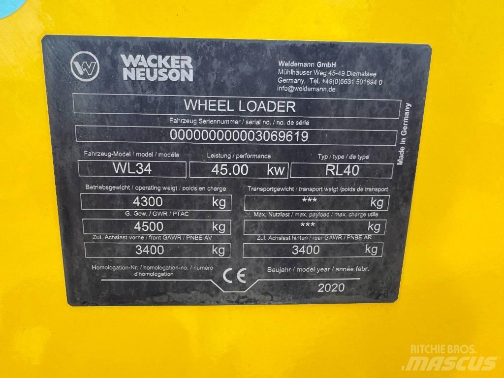 Wacker Neuson WL34 Utovarivači na točkove