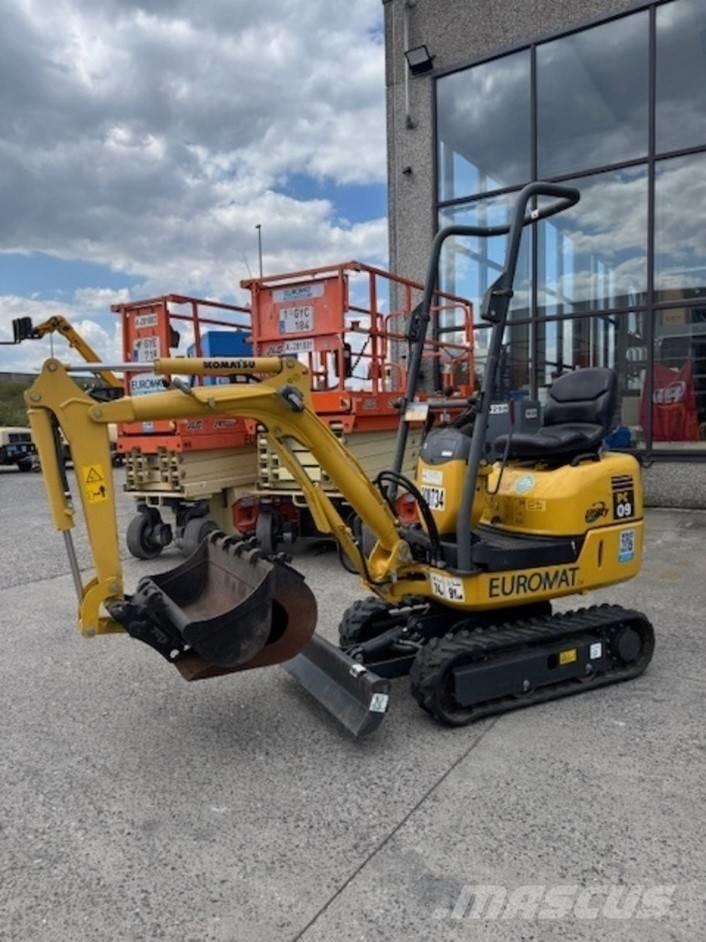 Komatsu PC 09-1 Mini bageri < 7t