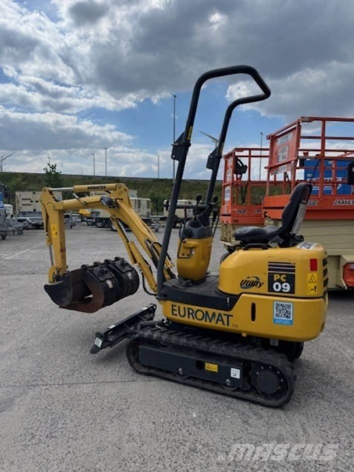 Komatsu PC 09-1 Mini bageri < 7t