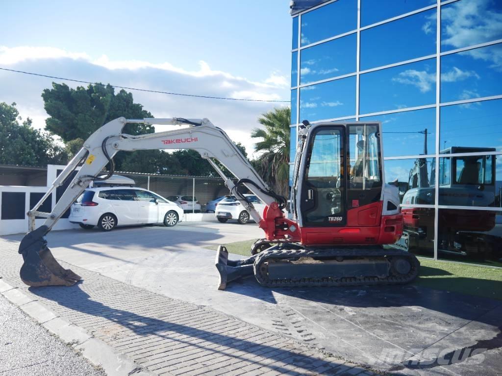 Takeuchi TB 260 Mini bageri < 7t