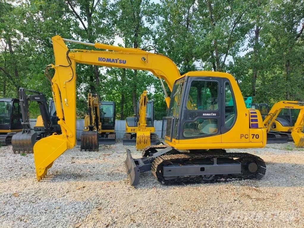 Komatsu PC 70 Mini bageri < 7t