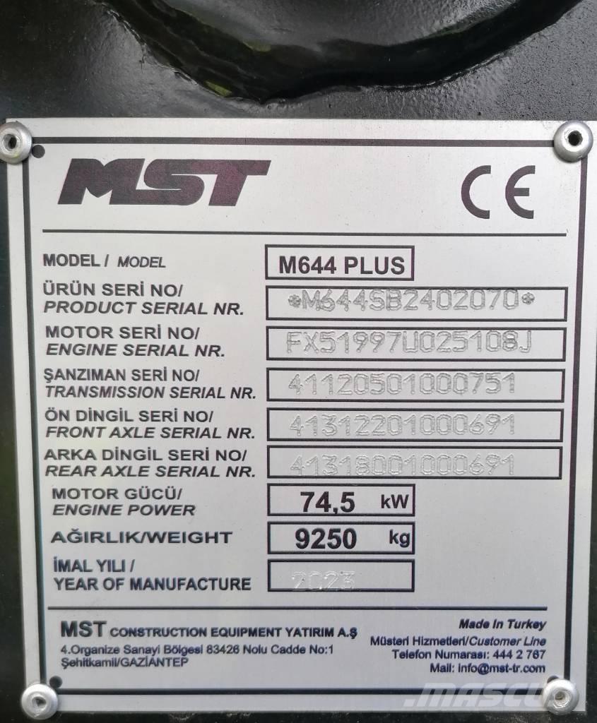 MST M644PLUS Rovokopači