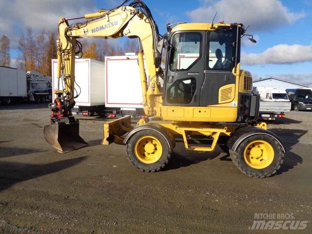 Komatsu PW 98 MR-6 Bageri točkaši