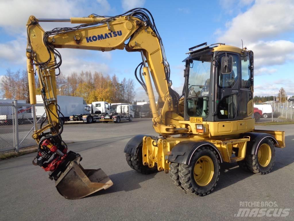 Komatsu PW 98 MR-6 Bageri točkaši