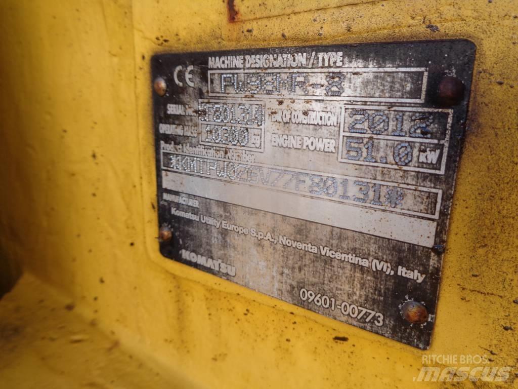 Komatsu PW 98 MR-6 Bageri točkaši
