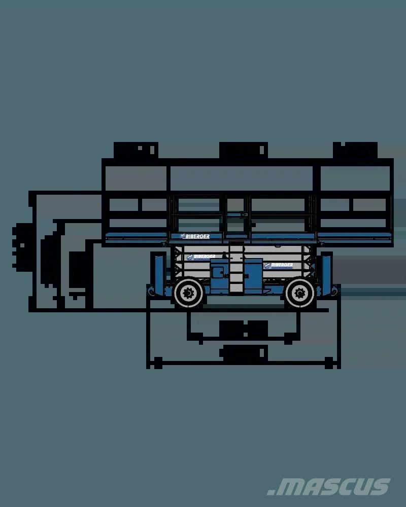 Genie GS 4390 RT Makazaste platforme