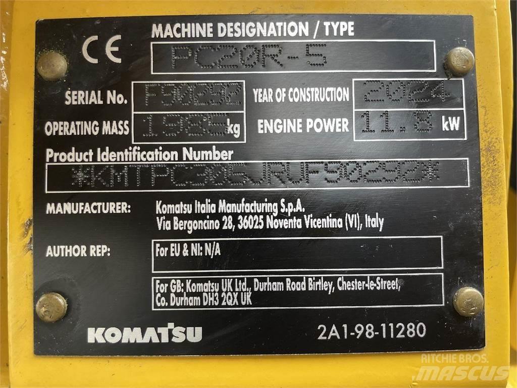 Komatsu PC20R-5 Bageri točkaši