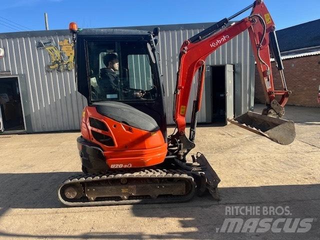 Kubota U 20-3 Mini bageri < 7t