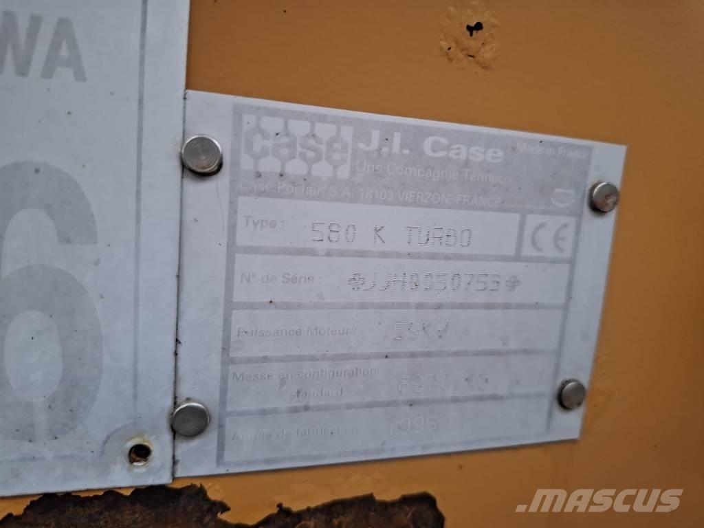 CASE 580 K Turbo Rovokopači