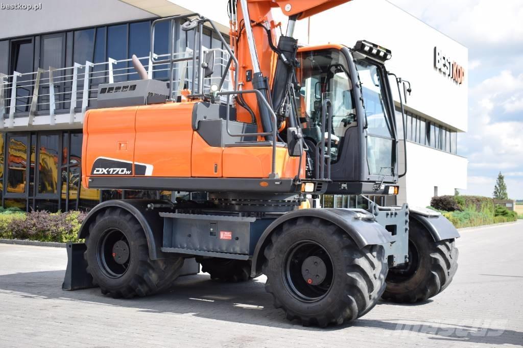 Doosan DX 170 W-5 Bageri točkaši