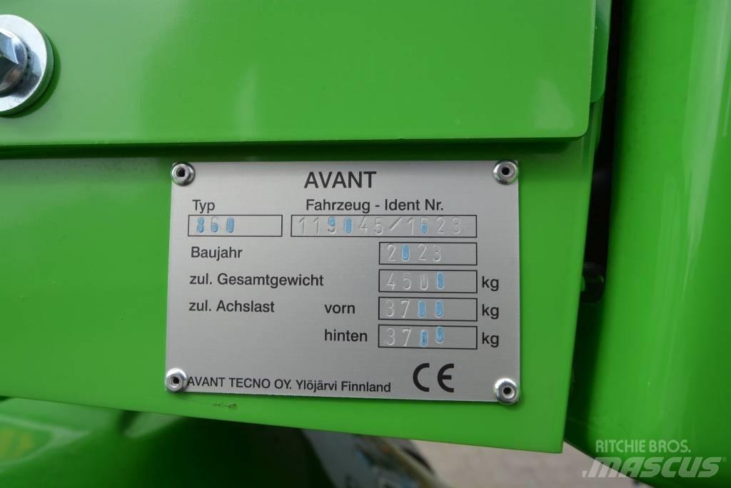 Avant 860 i Mini utovarivači