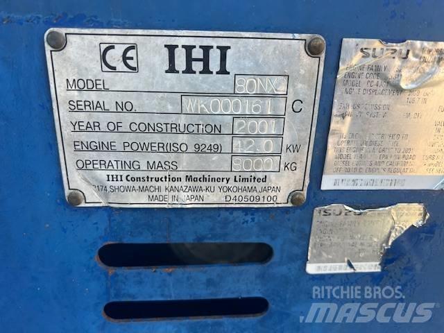 IHI 80 NX Mini bageri < 7t