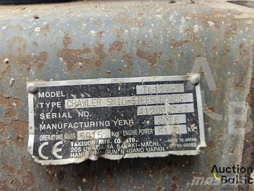 Takeuchi TL12V-2 Utovarivaču guseničara