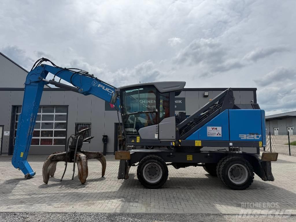 Fuchs MHL 320 Bageri za prenos primarnih/sekundarnih sirovina