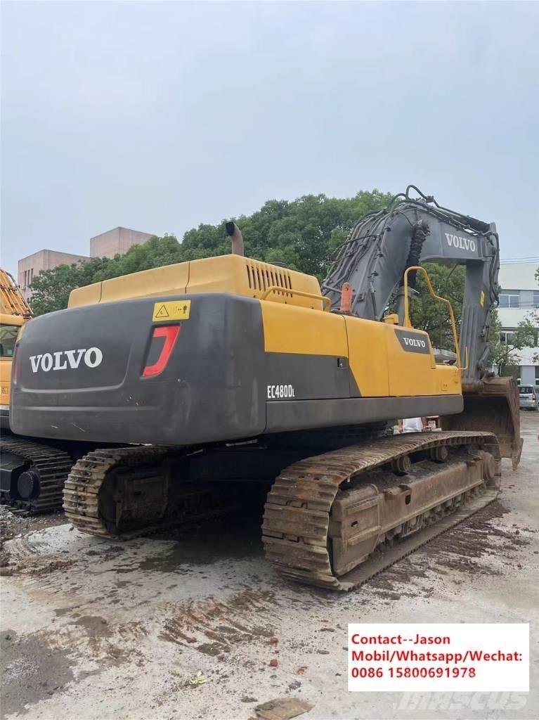 Volvo EC 480 D L Bageri guseničari