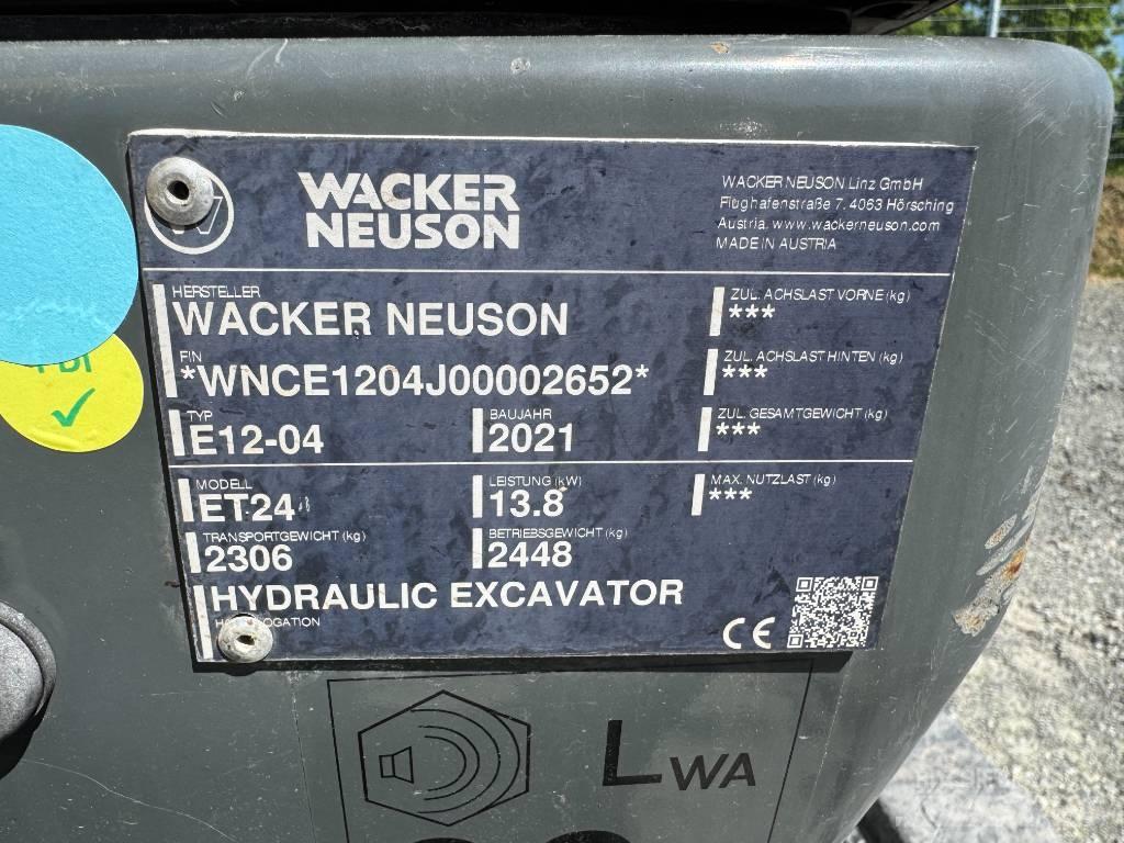 Wacker Neuson ET24 Bageri guseničari
