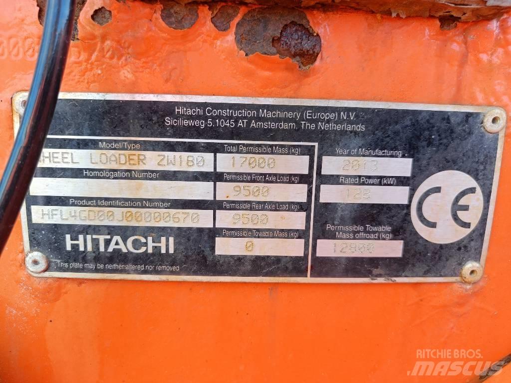 Hitachi ZW 180 Utovarivači na točkove