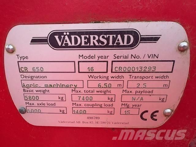 Väderstad Carrier650 Tanjirače