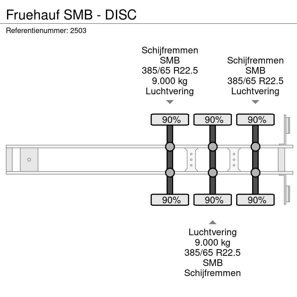 Fruehauf SMB - DISC Poluprikolice sa ciradom