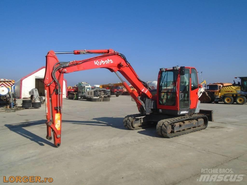 Kubota KX 080-3 Bageri guseničari