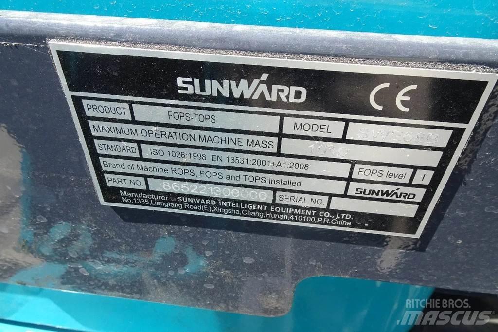 Sunward SWE08B Bageri guseničari