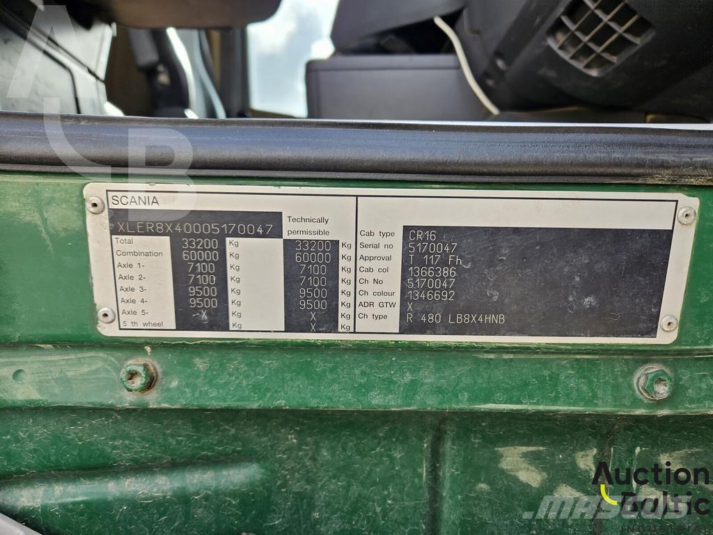 Scania R 480 Kiperi kamioni