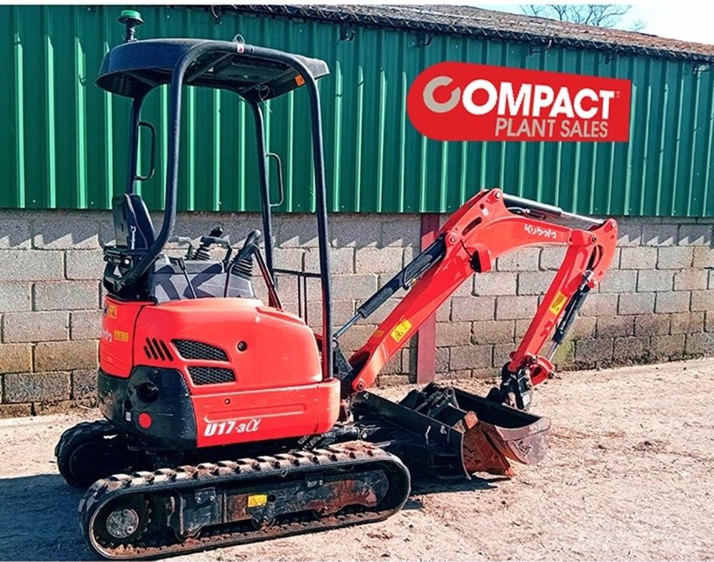Kubota U17-3a Mini bageri < 7t