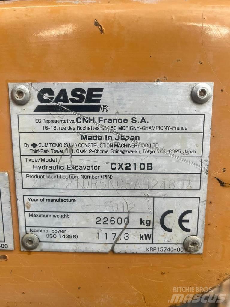CASE CX210B Bageri guseničari