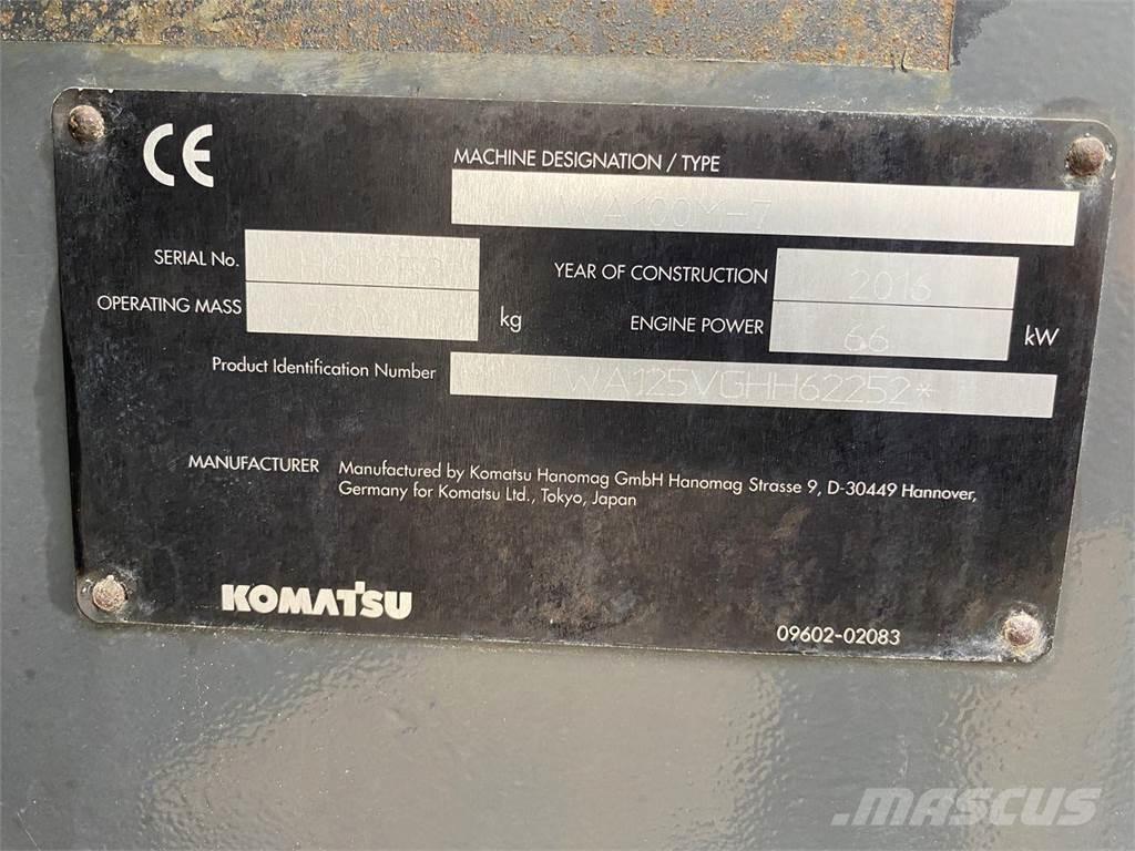 Komatsu WA100-7 Višenamenski utovarivači