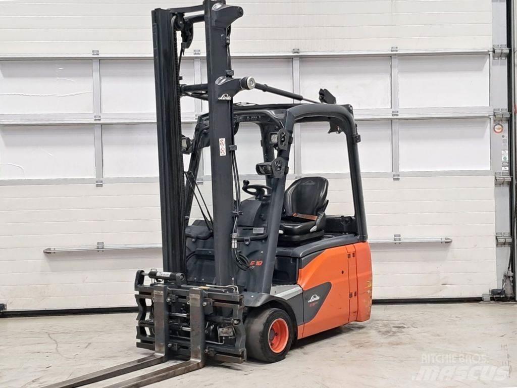 Linde E18-02 Električni viljuškari