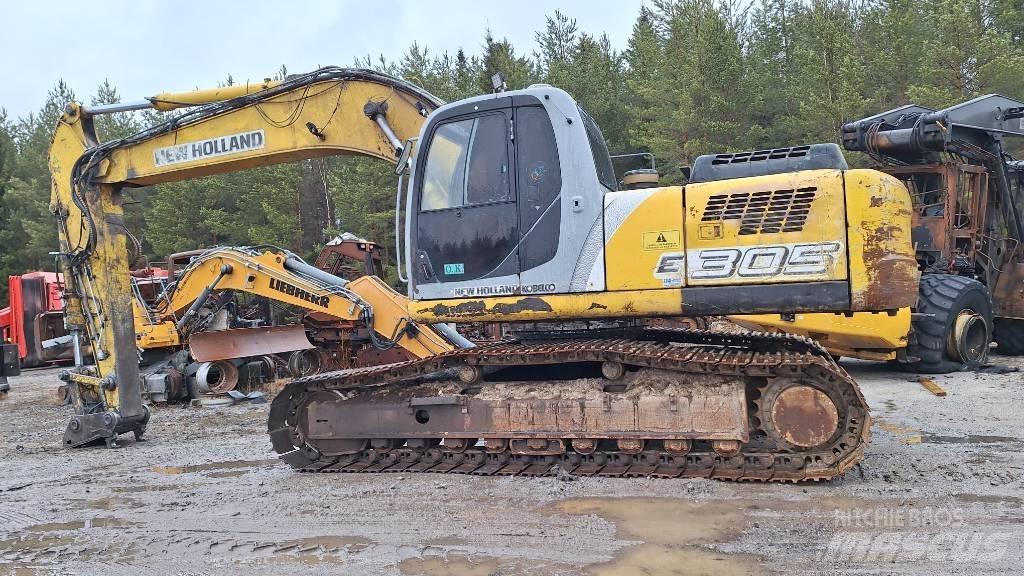 New Holland E 305 Bageri guseničari