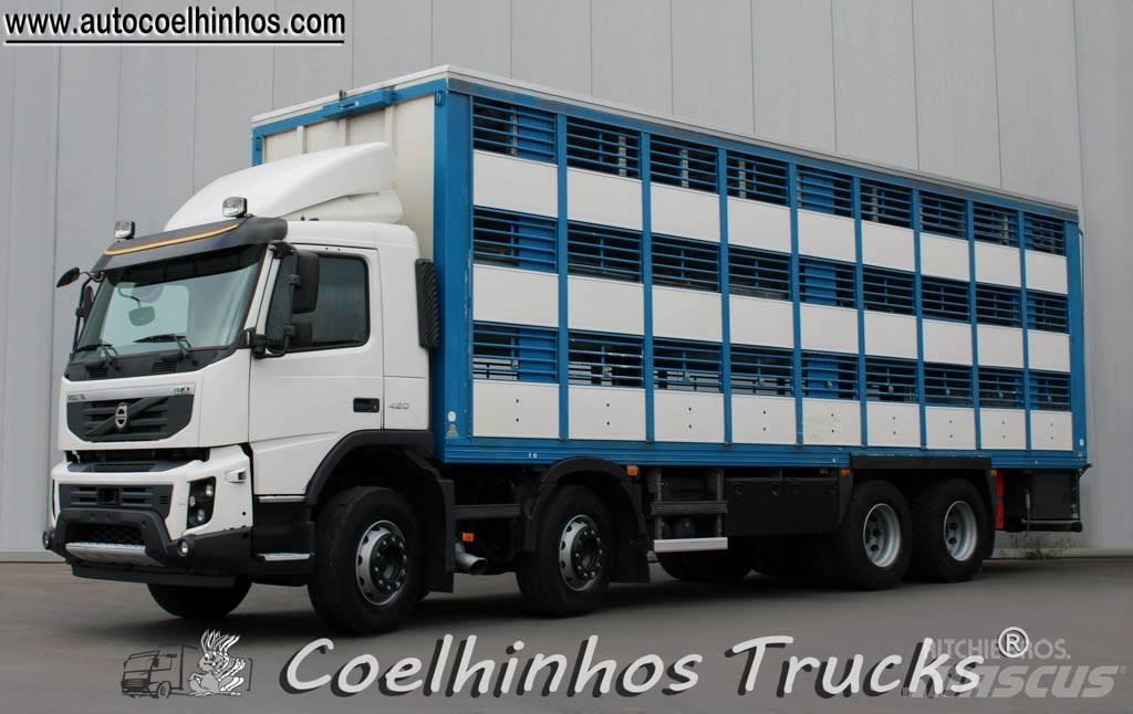 Volvo FMX 420 Kamioni za prevoz životinja