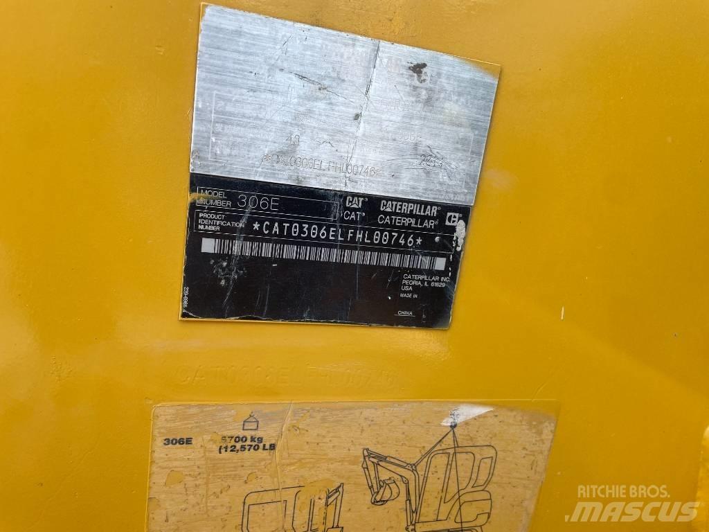 CAT 306 Mini bageri < 7t