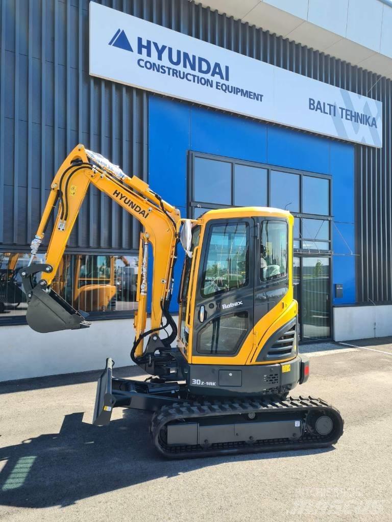 Hyundai R30Z-9AK Mini bageri < 7t