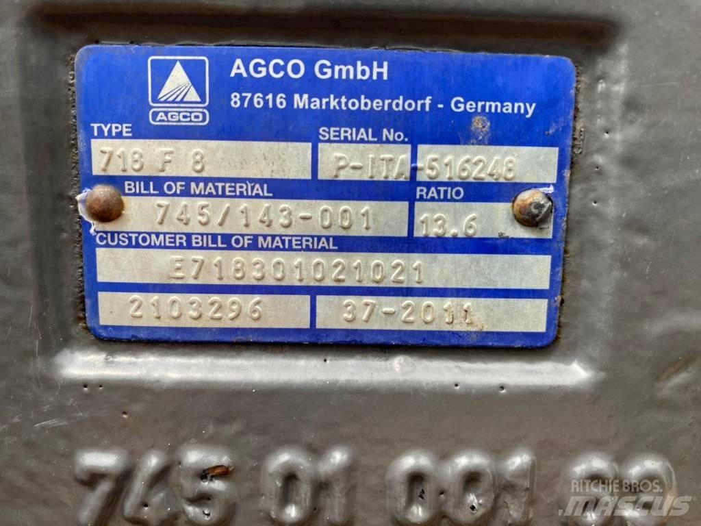 Fendt 820 FRONT AXLE Menjač