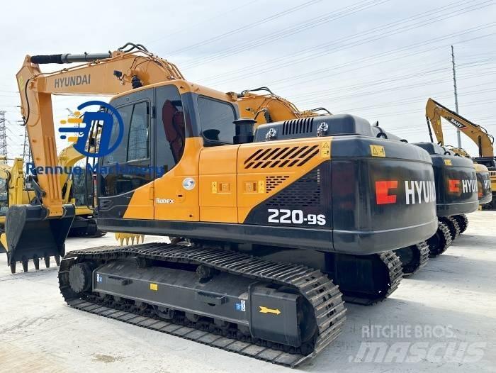 Hyundai R220-9S Bageri guseničari