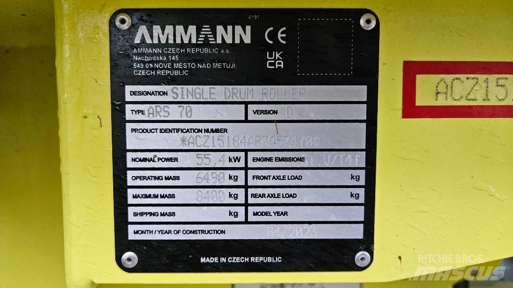 Ammann ARS 70 Valjci sa duplim bubnjem