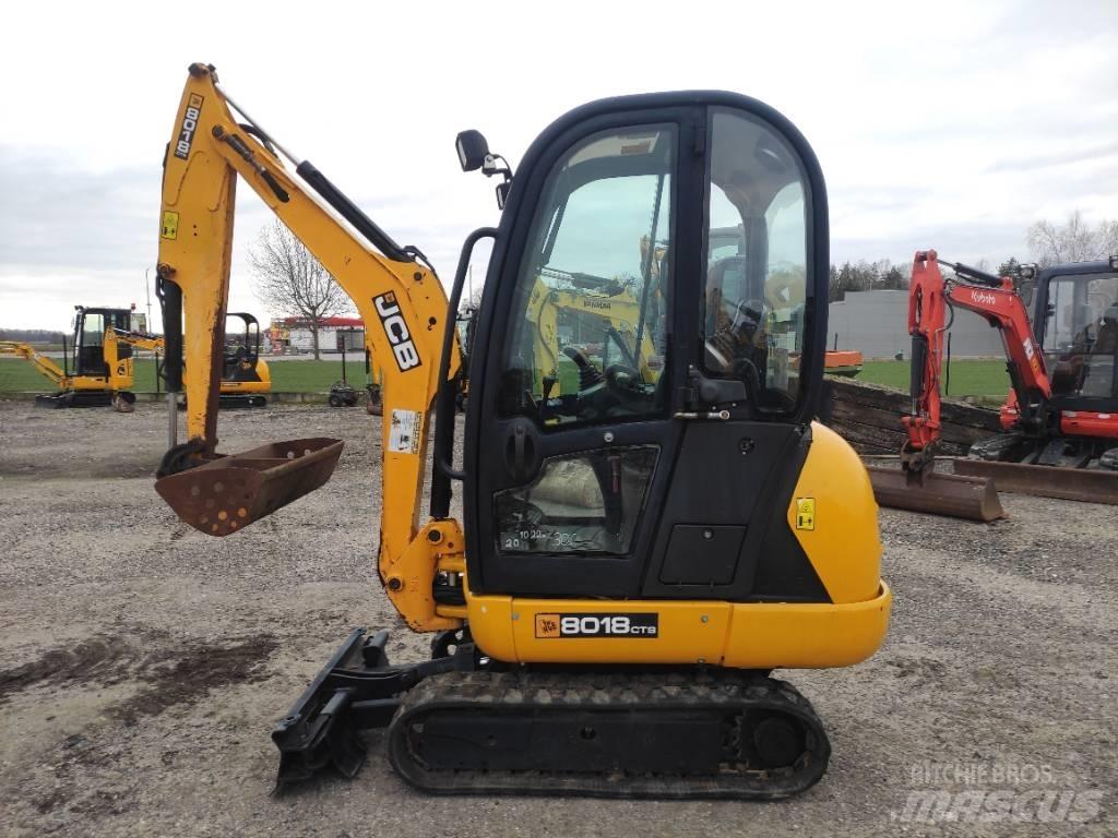 JCB 8018 CTS Mini bageri < 7t