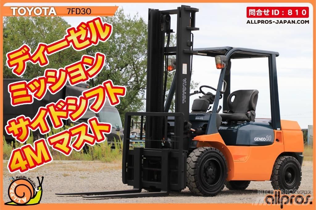 Toyota 7 FD 30 Dizelski viljuškari